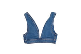 Loewe Blue Denim Anagram Top